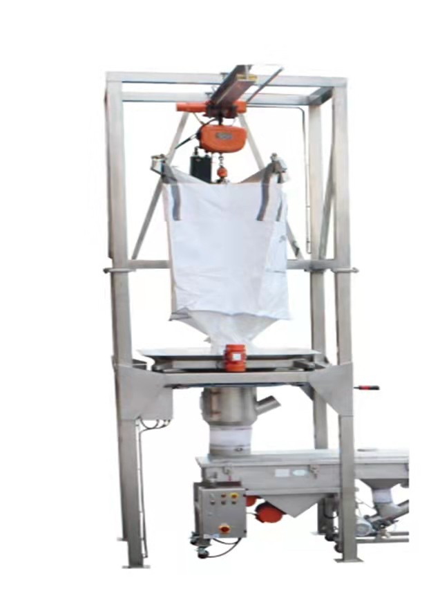 噸袋（噸包）拆包卸料中，那種方式可以有助于出料？